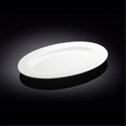 992025 12 In. Oval Platter, White, 24PK