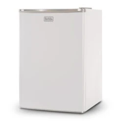 Black & Decker Compact Refrigerator Energy Star Single Door Mini Fridge With Freezer, 2.5 Cubic Ft., White