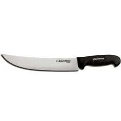 Cimeter Steak Knife, Black Handle 10 In