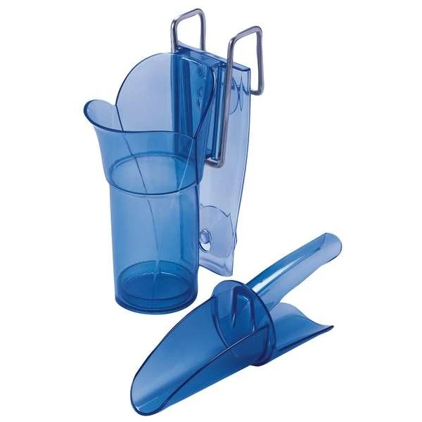 Ice Scoop And Holder, 6 To 10 Oz.