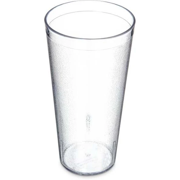 CARLISLE Tumbler, Clear, 26 1/2 Fl Oz Cap.