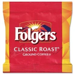 Coffee, Regular, 0.9 Oz, Folgers, PK36