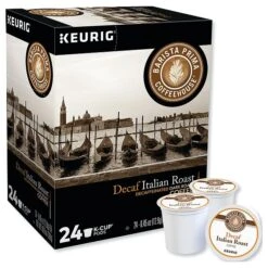 Coffee, Italian Roast, 0.45 Oz., PK24
