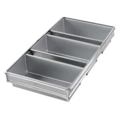 Bread Pan, 3-Strap, 9x4-1/2