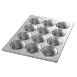 Large Crown Muffin Pan, 12 Moulds