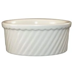 Souffle Swirl Dish, 21 Oz, Amercn Wht, PK24